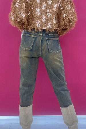 emma Jeans avec une chaîne Emma Jeans avec une chaîne Emma avec chaîne