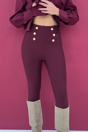 leggins Elettra with Leggins Leggins buttons with Leggins Leggins with buttons