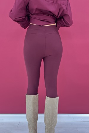 leggins Elettra mit Leggins Leggins Buttons mit Leggins Leggins mit Knöpfen