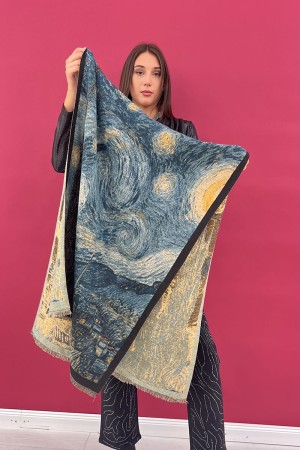 Écharpe Picasso Fantasy Scarf Picasso Fantasy Écharpe Picasso Fantasy