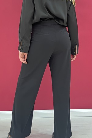 barbara Basic Pantalones con Barbara Basic Basic Pant Botones con botones Barbara Basic con botones