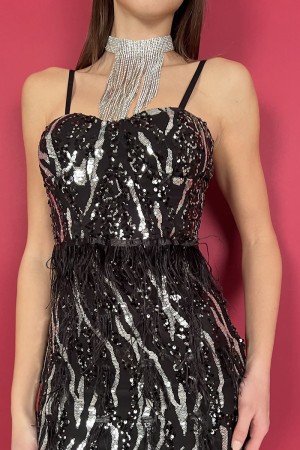 vestido paris en lentejuelas y plumas con tazas vestido paris en lentejuelas y plumas con tazas vestido paris en lentejuelas y p