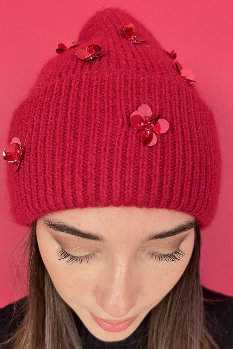 cappello stella con paillettes  cappello stella con paillettes  cappello stella con paillettes