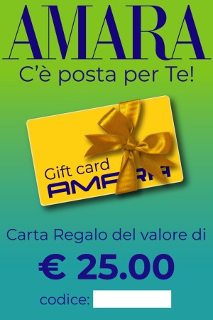 Carta regalo € 25.00 Carta regalo € 25.00 Carta regalo € 25.00
