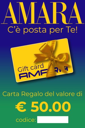 Carta regalo € 50.00 Carta regalo € 50.00 Carta regalo € 50.00