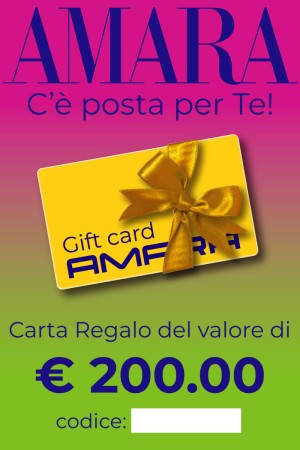 Carta regalo € 200.00 Carta regalo € 200.00 Carta regalo € 200.00