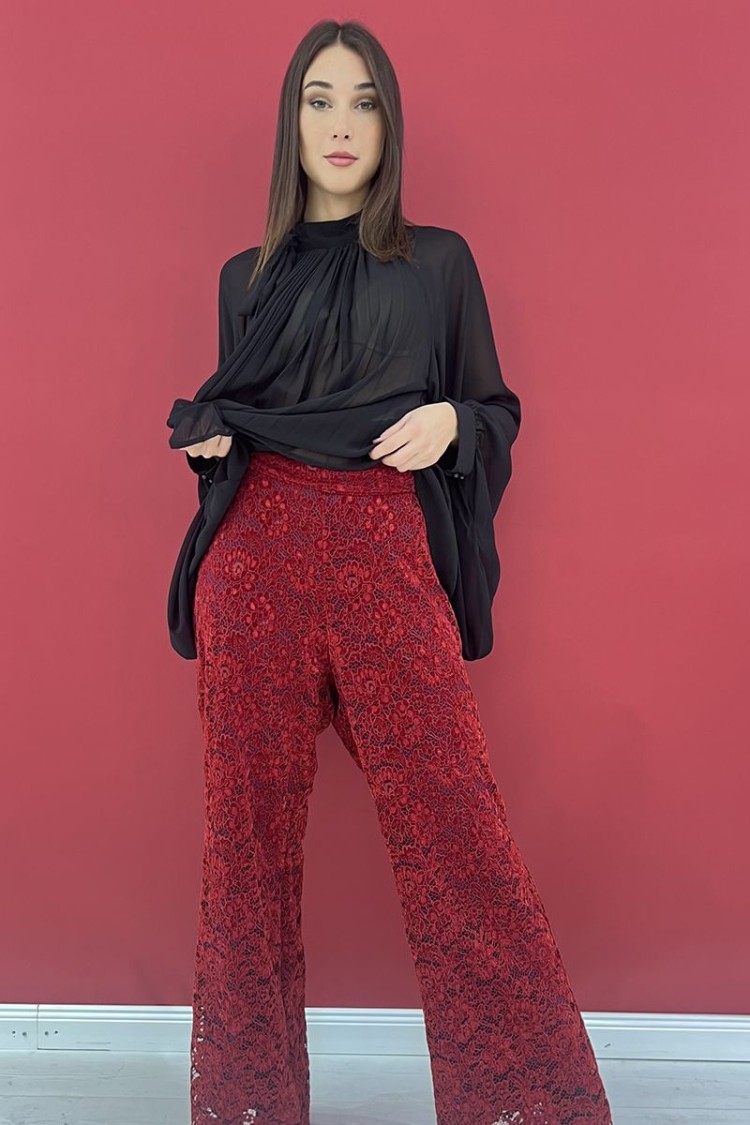 linea curvy pantalone Célestine in pizzo  linea curvy pantalone Célestine in pizzo  linea curvy pantalone Célestine in pizzo