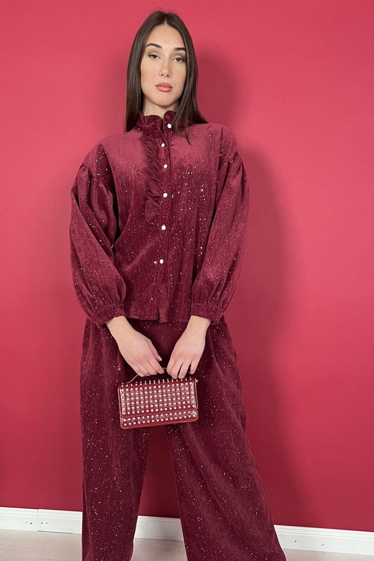 milena Hemd in Chenille Glittery Milena Hemd in Chenille Glittery Milena Hemd in Chenille Glitter