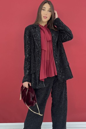 curvy Blazer Line Célestine Ligne Curvy Line Blazer Célestine Doublure Curvy Blazer Dentelle Célestine