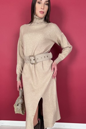 longue robe de Genève en robe tricotée longue de Genève en tricot avec Genève robe de robe longue en tricot avec glissement