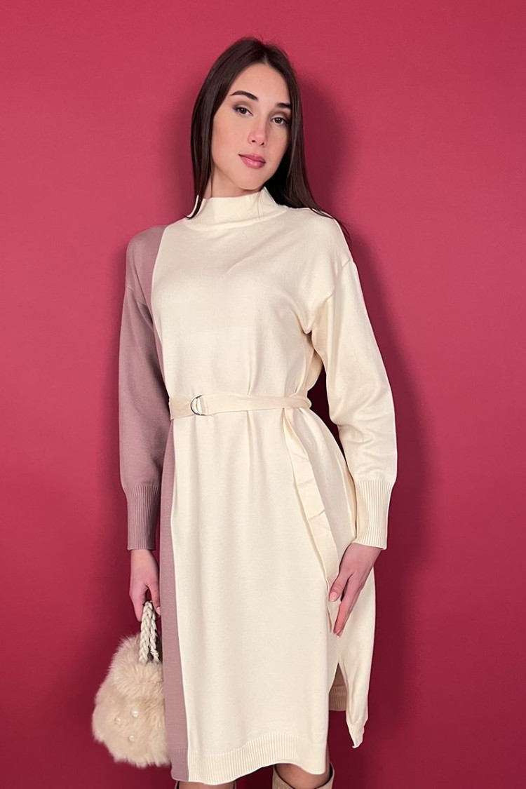 dress cristina in bicolor jersey dress cristina in bicolor jersey dress cristina in bicolor knit