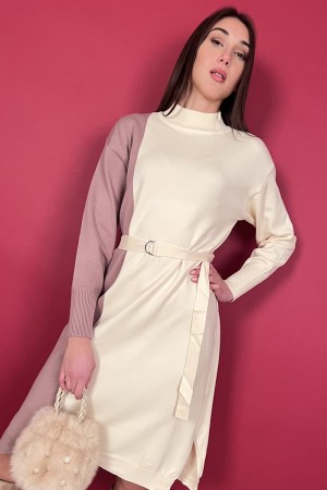 robe cristina Robe de Jersey Bicolor cristina Robe de Jersey Bicolor cristina en tricot de bicolore