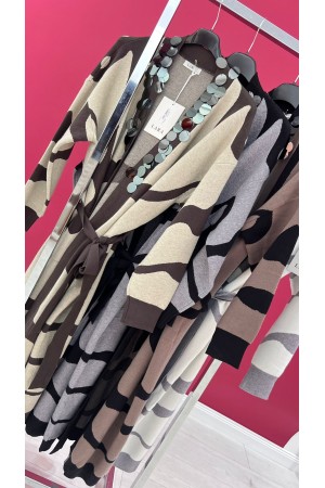 lara Cardigan in Fancy Strick mit Profil in Maxy Pailletten Strickjacke Lara in Fancy Strick mit Profil in Maxy Paillet ...