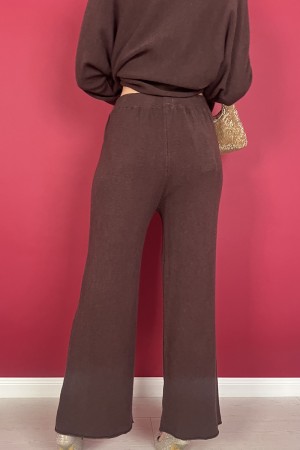 mesilleurs de neige coordonnés et pantalons de base en maille de base coordonnés de neige en tricot de neige et pantalons de bas