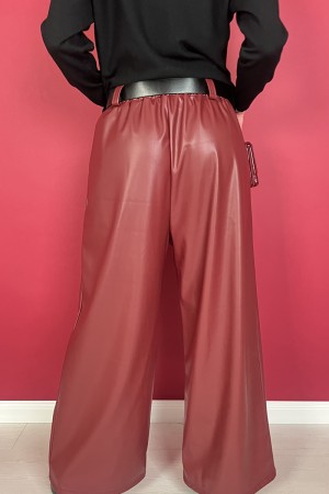 clara trousers in eco-leather Clara trousers in eco-leather clara trousers in eco-leather
