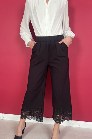 chaqueta y pantalones coordinados de Sofia con chaqueta y pantalones Coordinados de encaje y pantalones con chaqueta de encaje c