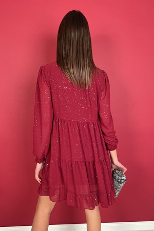 vestido de luz de rueda corta con diseños de luz de la luz de la rueda de luz con puntos de luz de luz de luz de luz con puntos 