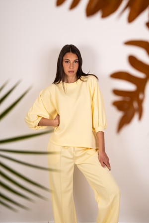 coordinato emma maglia e pantalone basic  coordinato emma maglia e pantalone basic  coordinato emma maglia e pantalone basic