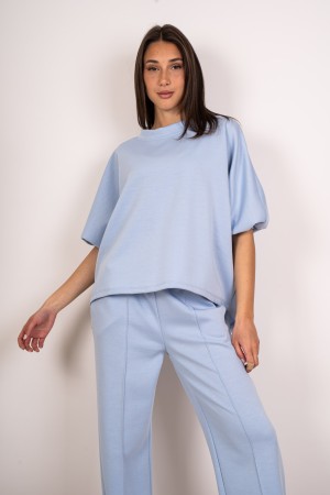 coordinato emma maglia e pantalone basic  coordinato emma maglia e pantalone basic  coordinato emma maglia e pantalone basic