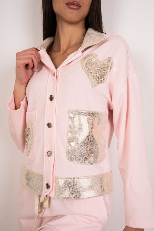 coordinated Jasmine Jacket and Pants with Paillettes Coordinated Jasmine Jacket and Trousers With Paillettes Coordinated Jasmin 