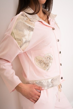 coordinato jasmine giacca e pantalone con paillettes  coordinato jasmine giacca e pantalone con paillettes  coordinato jasmin...