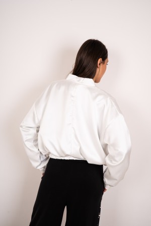 bomber patty in raso  bomber patty in raso  bomber patty in raso