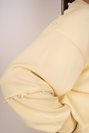 coordinato mary maglia e pantalone con perle  coordinato mary maglia e pantalone con perle  coordinato mary maglia e pantalon...