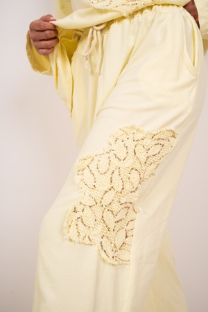 coordinato miriam maglia e pantalone con paillettes e ricamo coordinato miriam maglia e pantalone con paillettes e ricamo coo...