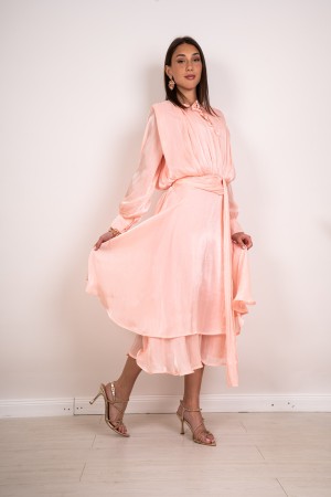 sofia V-neck dress in Tencel Sofia V-neck dress in Tencel Sofia V-neck dress in Tencel