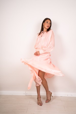 sofia V-neck dress in Tencel Sofia V-neck dress in Tencel Sofia V-neck dress in Tencel