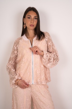 coordinée Gaia Bombardier et pantalon de dentelle coordonnée Gaia Bombardier et pantalon de dentelle coordonnée Gaia Bombardier 