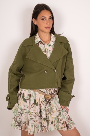 jacket martina with buttons and side bands jacket martina with buttons and side bands jacket martina With buttons and bands ...