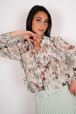 pLISSETTA FANTASY WHITE SHIRT 