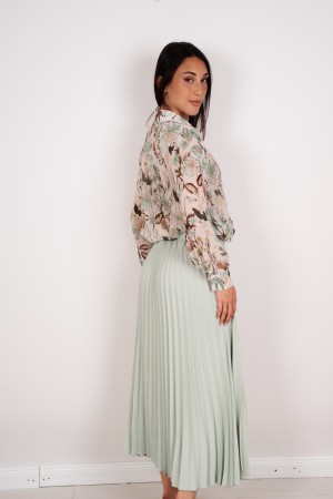 pLISSETTA FANTASY WHITE SHIRT 