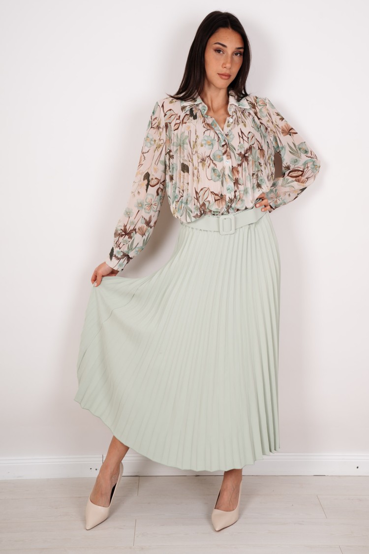 skirt Violet Pleated Basic Skirt Violet Pleated Basic Skirt Violet Pleated Basic