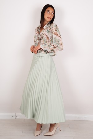 skirt Violet Pleated Basic Skirt Violet Pleated Basic Skirt Violet Pleated Basic