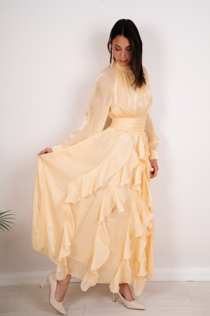 heavenly V-neck dress in Tencel Heavenly V-neck dress in Tencel Heavenly V-neck dress in Tencel