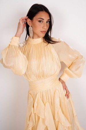 robe de col en V paradisiaque à Tencel Heavenly Col Volo à Tencel Heavenly Col Vol V-Col à Tencel