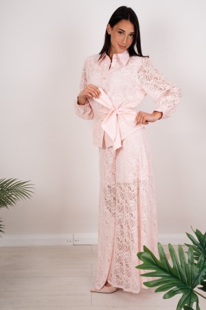coordinated Sidney Shirt and Lace Trousers with Sidney Coordinated Pearls Shirt and Lace Trousers with Pearl Coordinat ...