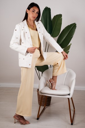 blazer berlino in ecopelle con rivetti  blazer berlino in ecopelle con rivetti  blazer berlino in ecopelle con rivetti