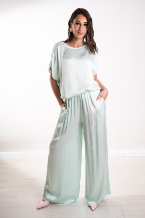 coordinated Antea Mesh and Trousers Satin Effect Over Matching Antea Mesh and Trousers Satin Effect Over Coordinated Doors ...