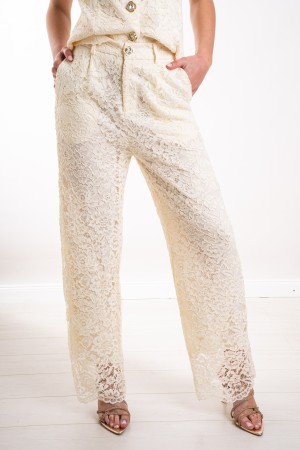 coordonnées roma Vest de dentelle coordonnée et pantalon roma Vest de dentelle coordonnée et pantalon roma Vest et pantalon dans