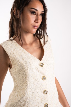 koordiniert roma Koordinierte Spitzenweste und -hose roma Koordinierte Spitzenweste und -hose roma Weste und Hose in ...