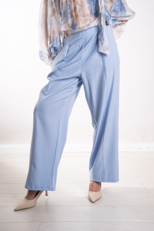 coordinato tailleur aurora giacca e pantalone con spilla a fiore modello over coordinato tailleur aurora giacca e pantalone c...