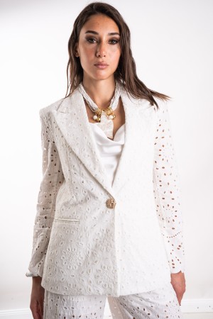 giacca chic in pizzo san gallo  giacca chic in pizzo san gallo  giacca chic in pizzo san gallo