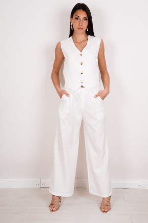 vest coordonné Versailles avec dentelle et pantalon coordonné Versailles gilet avec dentelle et pantalon coordonné Versailles G 