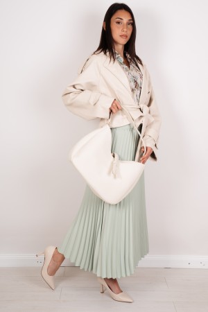 ines Ines in eco-leather with enclosure Ines Ines in eco-leather with enclosa jacket Ines in eco-leather with belt