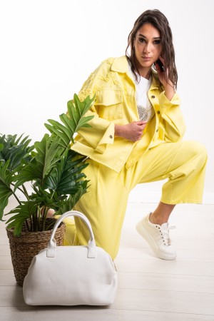 giacca venezia in denim con ricami  giacca venezia in denim con ricami  giacca venezia in denim con ricami