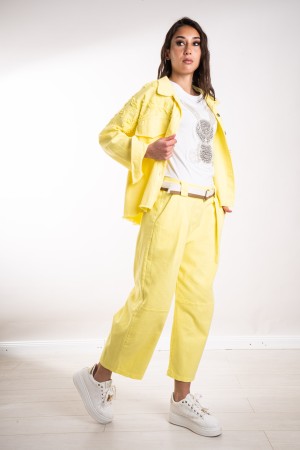 giacca venezia in denim con ricami  giacca venezia in denim con ricami  giacca venezia in denim con ricami