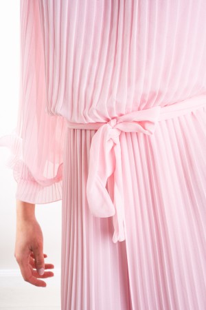 pleated Geneva Suit with Ruches Pleated Geneva Tuta with Ruches Pleated Geneva Suit With Ruches